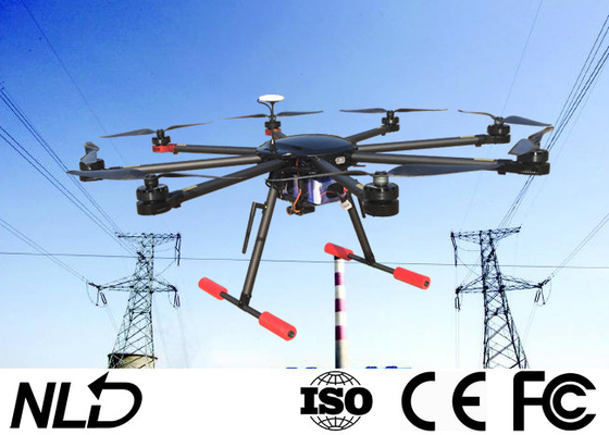 NPA-805H Powerline Inspection Drone With GPS Flying Speed 0-15m/Min